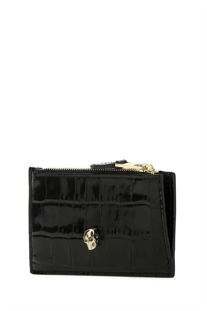 商品Alexander McQueen|Alexander McQueen Wallets in Black,价格¥1610,第2张图片详细描述