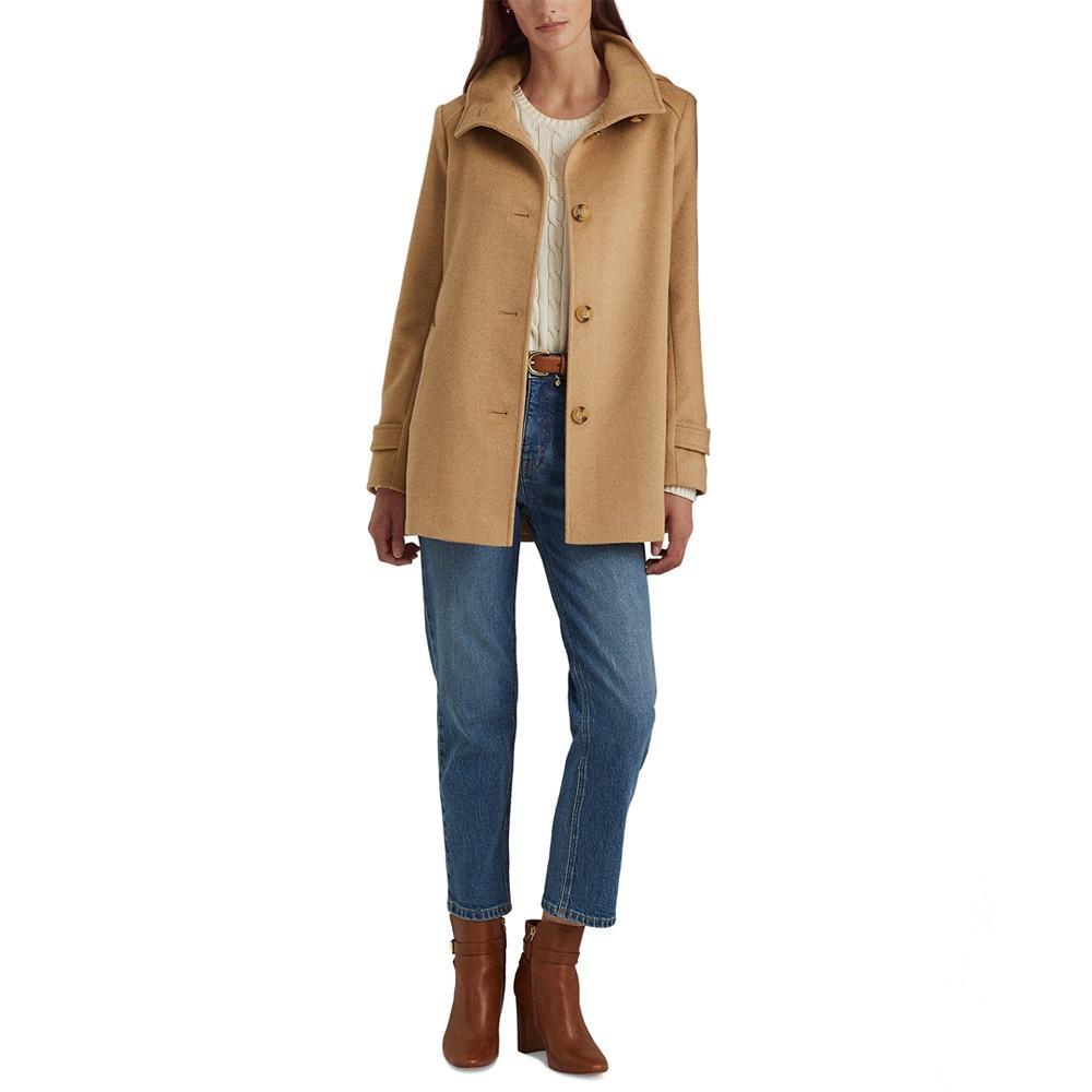 商品Ralph Lauren|Women's Hooded Walker Coat, Created for Macy's,价格¥1167,第6张图片详细描述