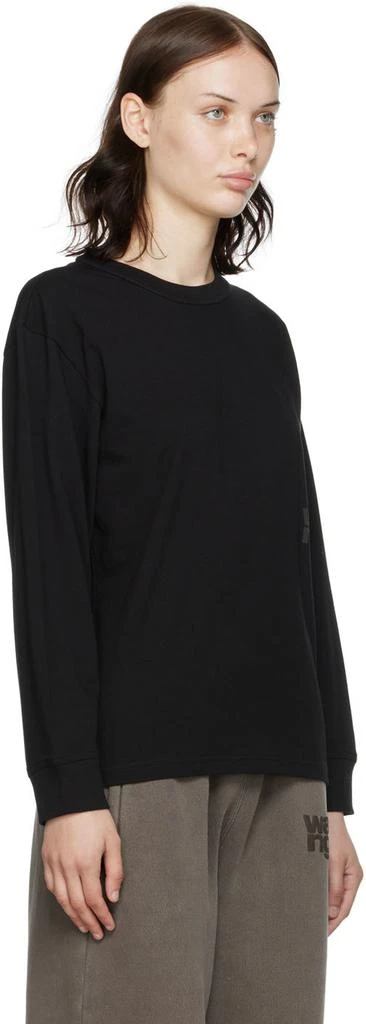 商品Alexander Wang|Black Essential Long Sleeve T-Shirt,价格¥896,第2张图片详细描述