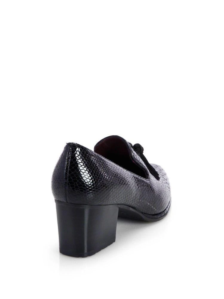 商品Stuart Weitzman|Razmataz Tassel Heeled Loafer,价格¥947,第2张图片详细描述