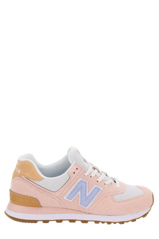 商品New Balance|New Balance 574 Round Toe Lace-Up Sneakers,价格¥875,第1张图片