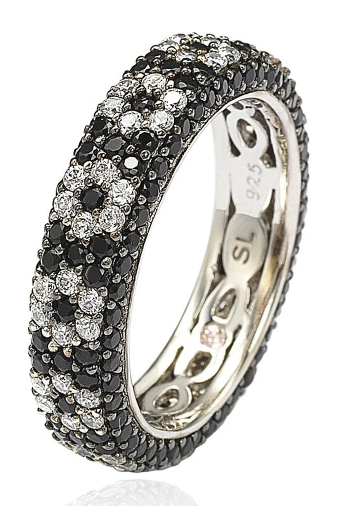 商品Suzy Levian|Flower Eternity Band Ring,价格¥1050,第4张图片详细描述