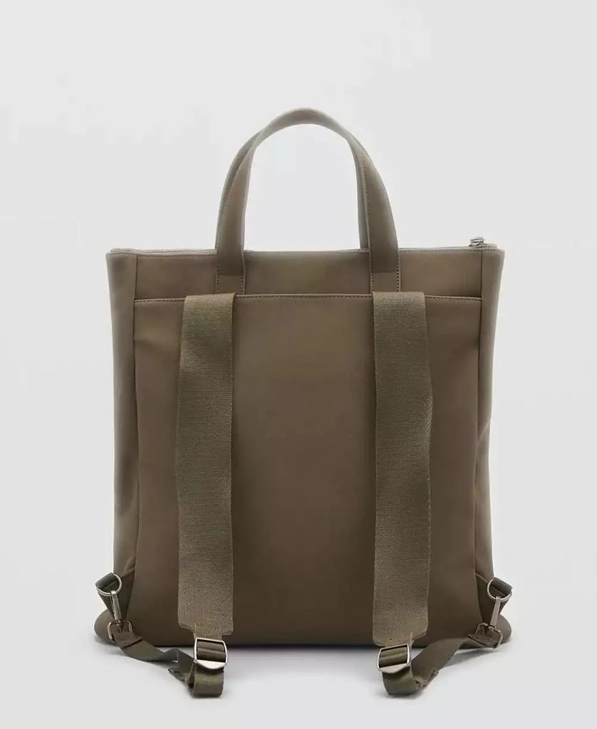 商品Mango|Men's Pockets Multi-Functional Backpack,价格¥884,第3张图片详细描述