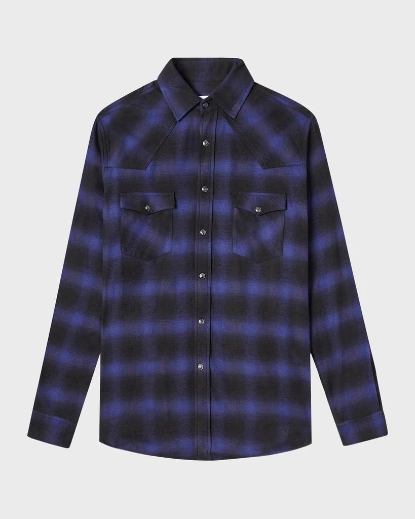 商品TEDDY VONRANSON|Men's Denim Western Shirt,价格¥1694,第2张图片详细描述