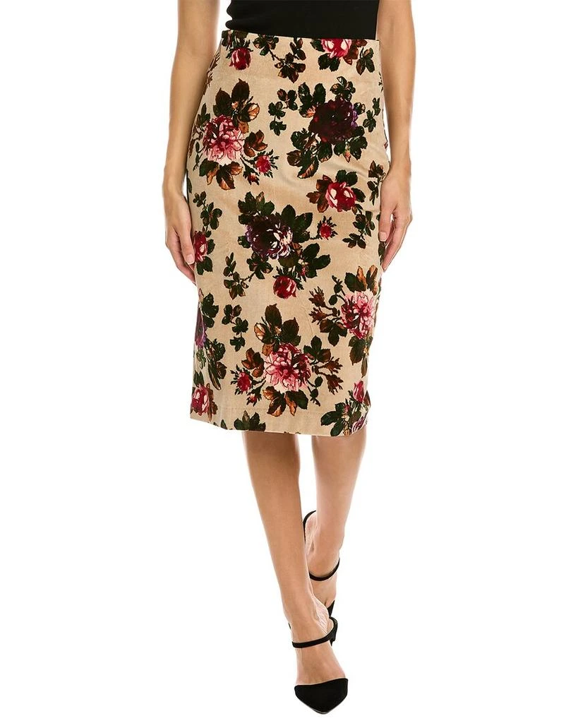 商品SAMANTHA SUNG|Samantha Sung Chloe Wool & Silk-Blend Skirt,价格¥828,第1张图片