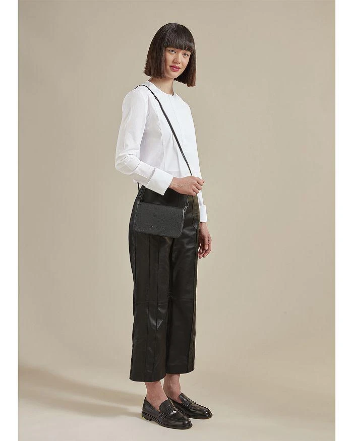 商品Longchamp|Le Foulonné Leather Wallet Crossbody,价格¥2477,第2张图片详细描述