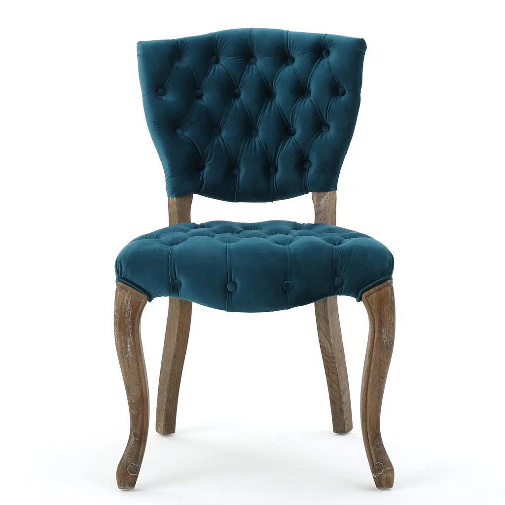 商品Streamdale Furniture|Streamdale KD TUFTED CHAIR (WTHR)(SET OF 2),价格¥4497,第4张图片详细描述
