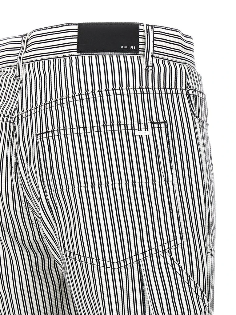 商品AMIRI|Motors Carpenter Pants White/Black,价格¥3543,第4张图片详细描述