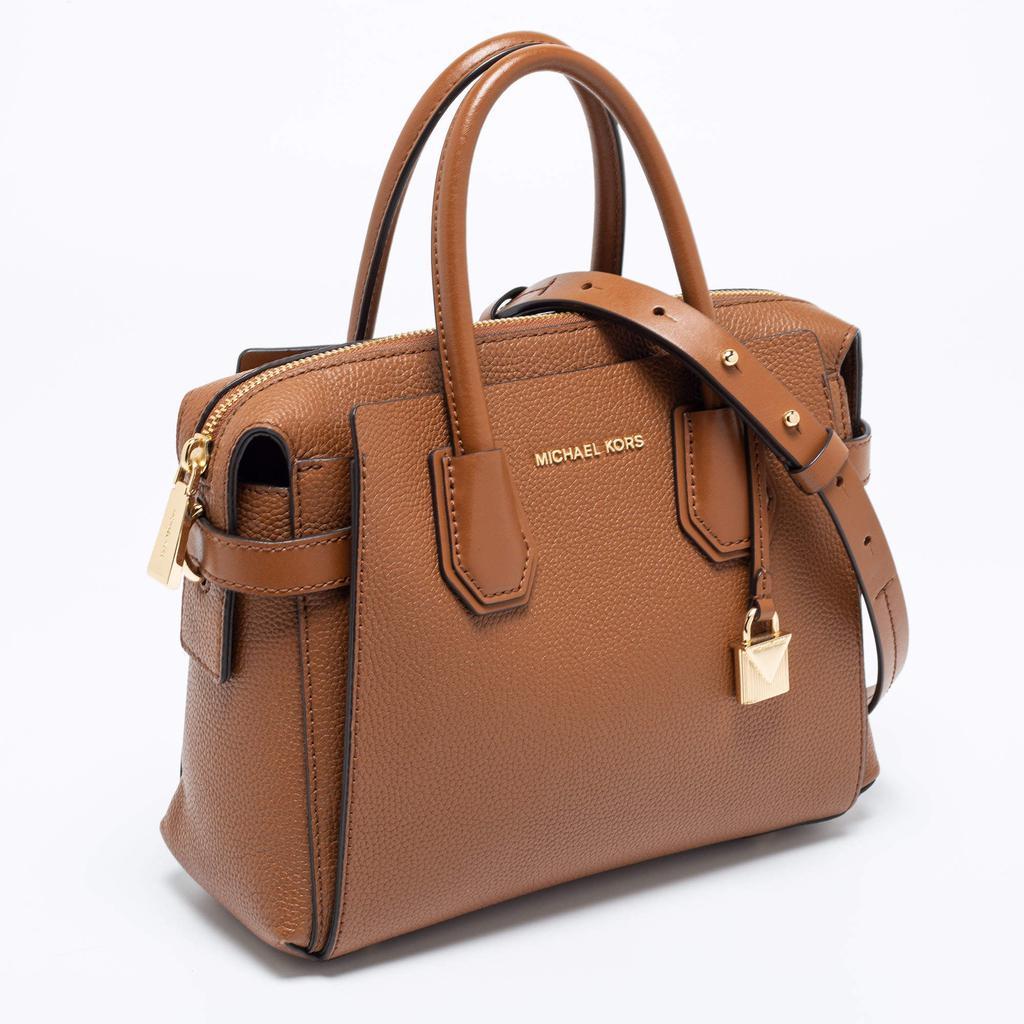 商品[二手商品] Michael Kors|Michael Kors Tan Leather Small Mercer Belted Tote,价格¥2407,第5张图片详细描述