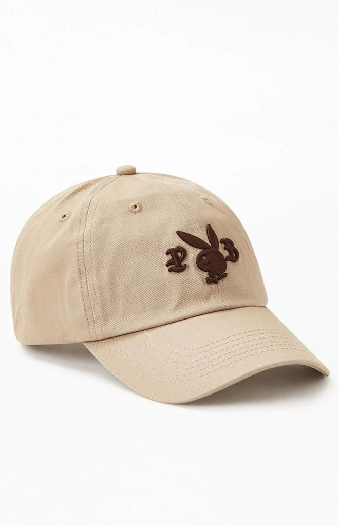 商品Playboy|By PacSun PB Strapback Dad Hat,价格¥83,第1张图片