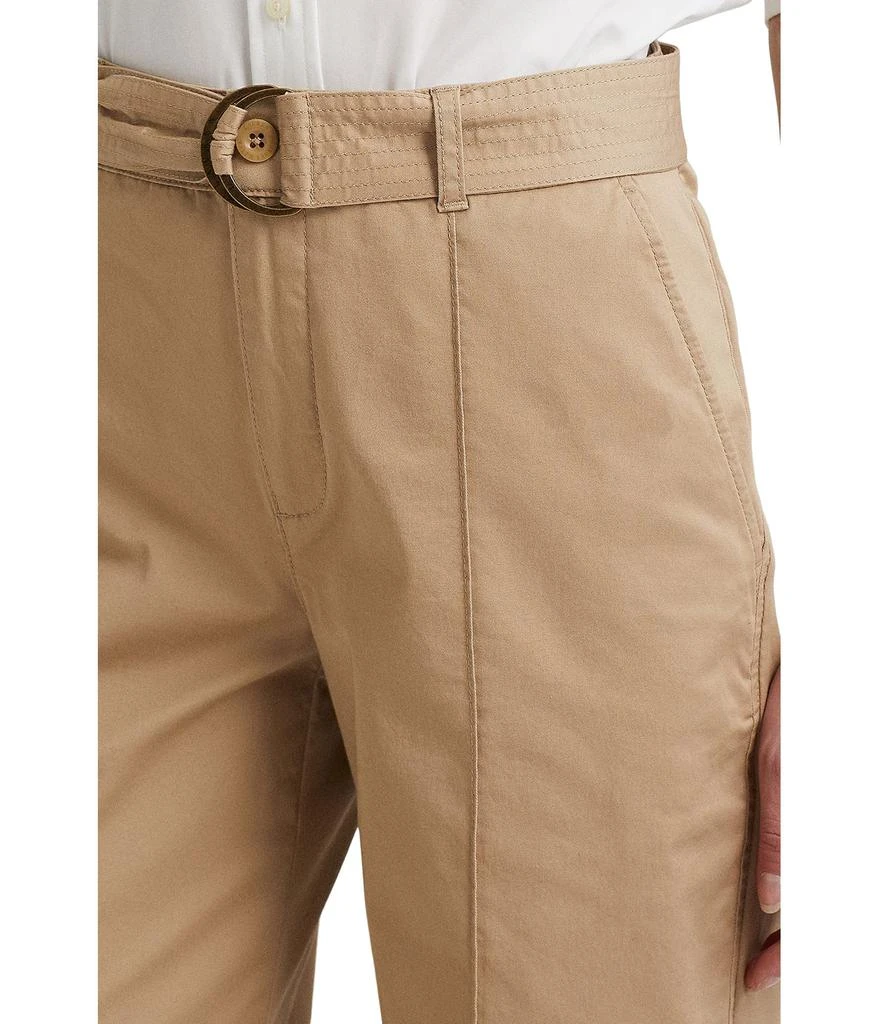 商品Ralph Lauren|Micro-Sanded Twill Belted Wide-Leg Pants,价格¥959,第2张图片详细描述