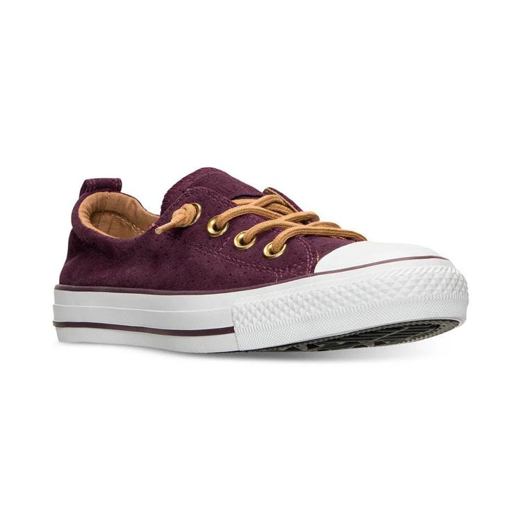 商品Converse|Chuck Taylor Shoreline 女士镂空麂皮休闲鞋,价格¥278,第1张图片