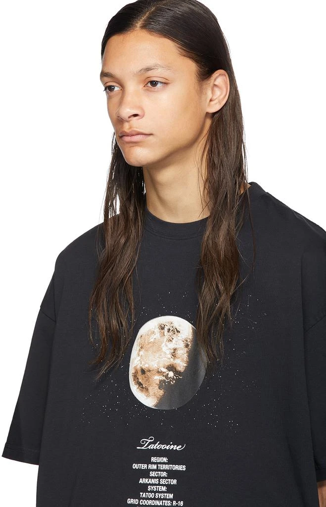 商品Vetements|Black STAR WARS Edition Tatooine Episode IV T-Shirt,价格¥3195,第4张图片详细描述