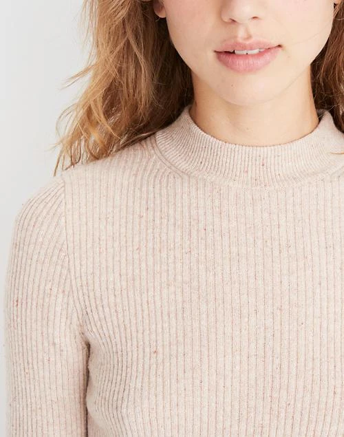 商品Madewell|Mockneck Pullover Sweater,价格¥436,第4张图片详细描述