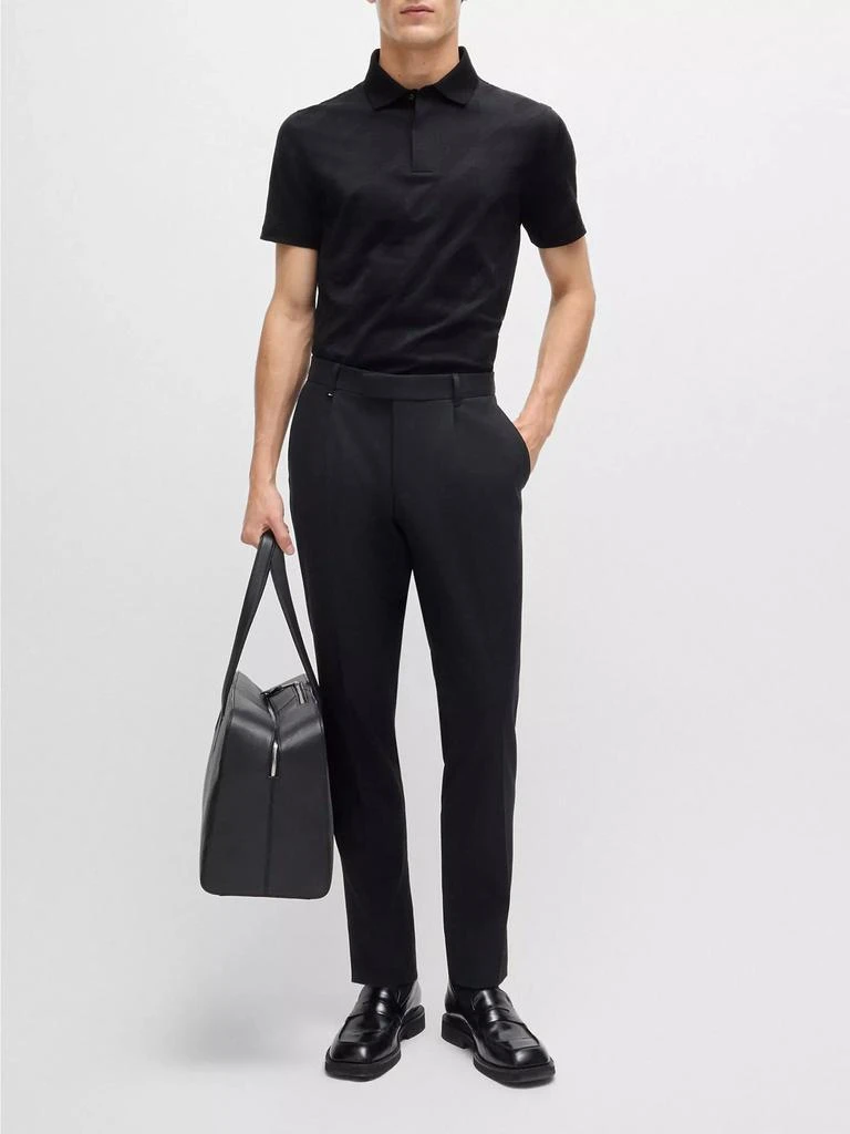 Mercerized Cotton Slim Fit Polo Shirt 商品