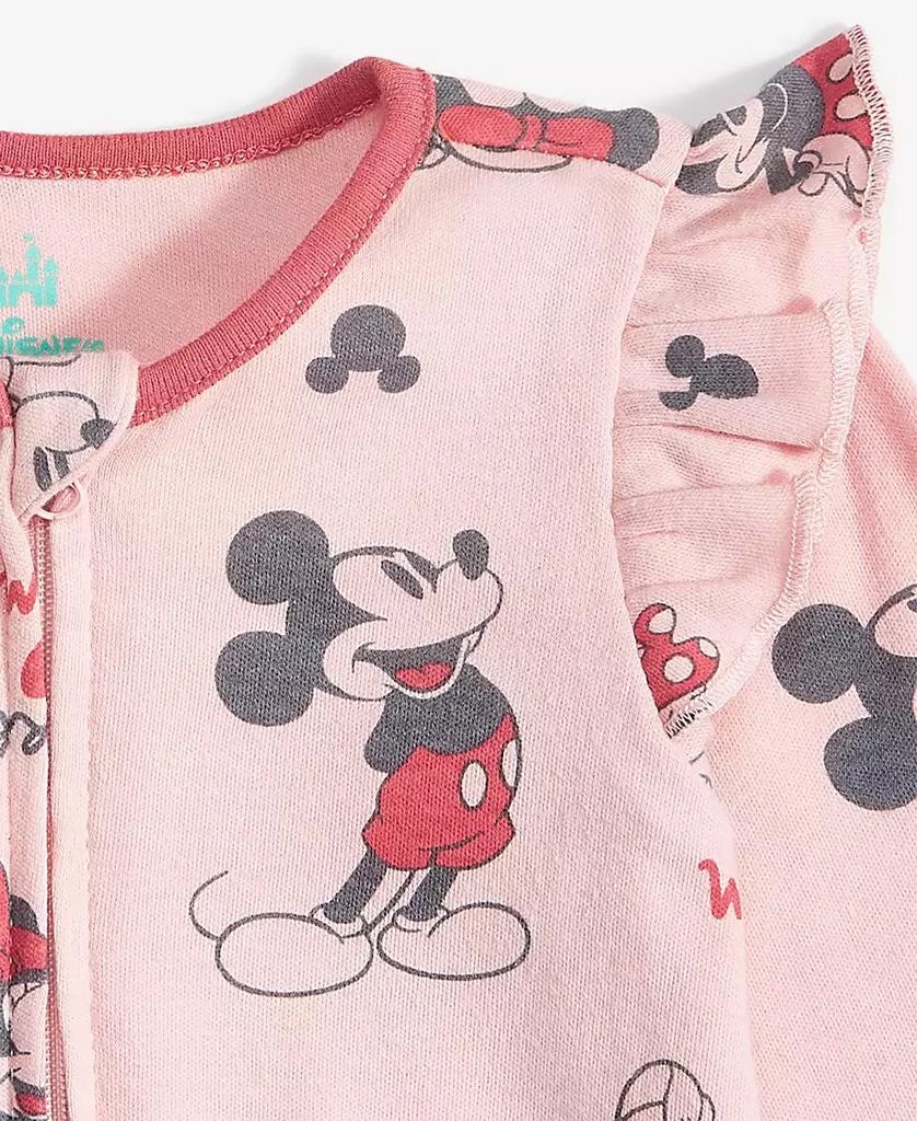 商品Disney|Baby Girls Minnie Mouse Printed Coverall & Headband,价格¥79,第5张图片详细描述