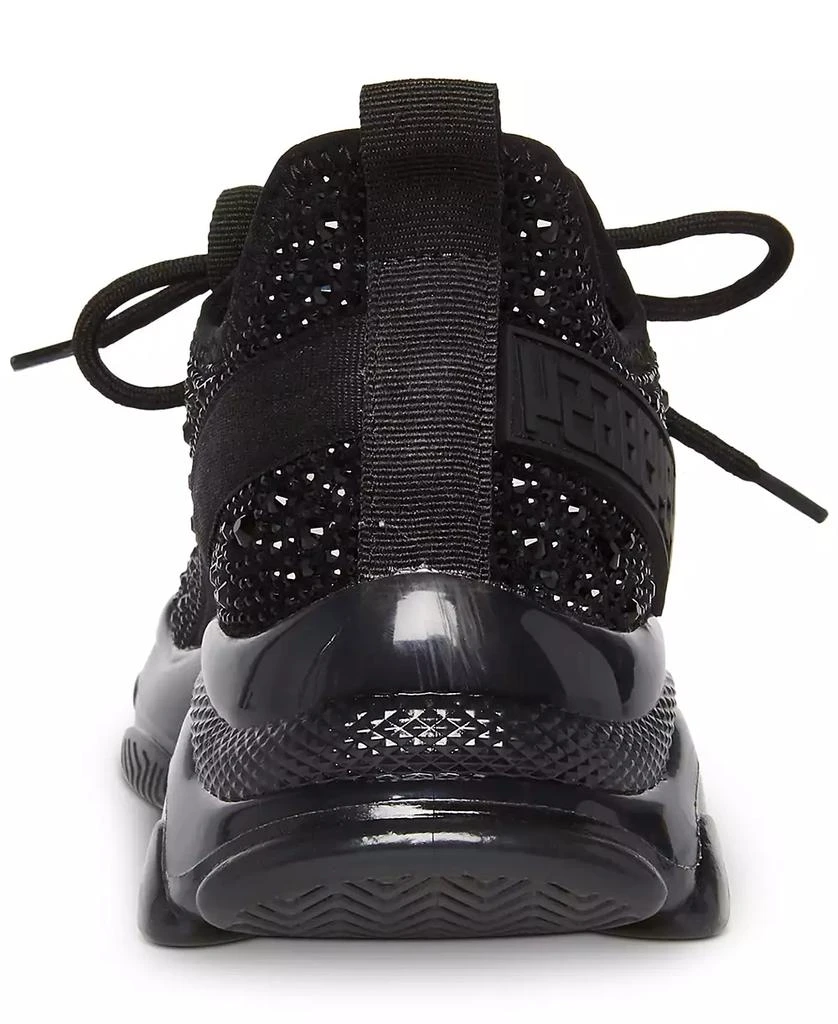 商品Steve Madden|Women's Maxima Rhinestone-Trim Trainer Sneakers,价格¥376,第3张图片详细描述