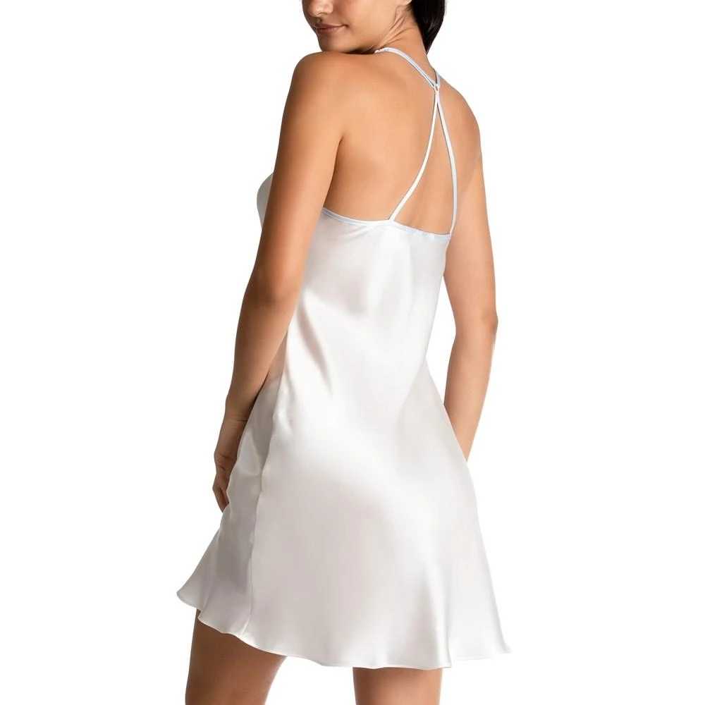 商品Linea Donatella|'Mrs' Satin Wrap Bridal Robe, Chemise Nightgown Set,价格¥522,第5张图片详细描述