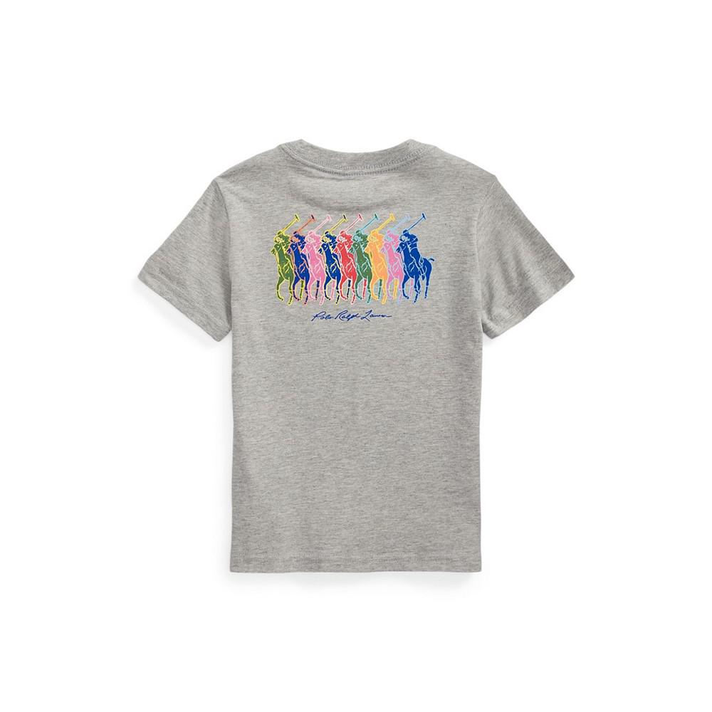Little Boys Big Pony Jersey T-shirt商品第2张图片规格展示