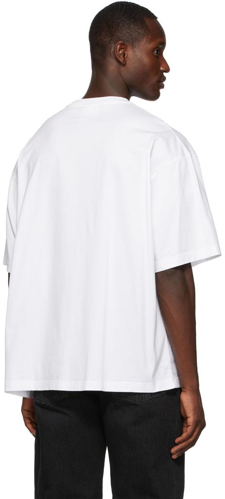 White Short Sleeve T-Shirt商品第3张图片规格展示