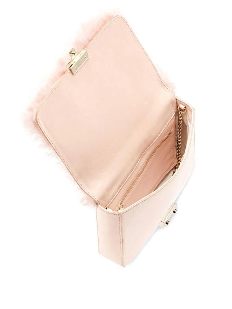 商品Loeffler Randall|Loeffler Randall - Lock Shearling Chain Shoulder Bag,价格¥1300,第2张图片详细描述