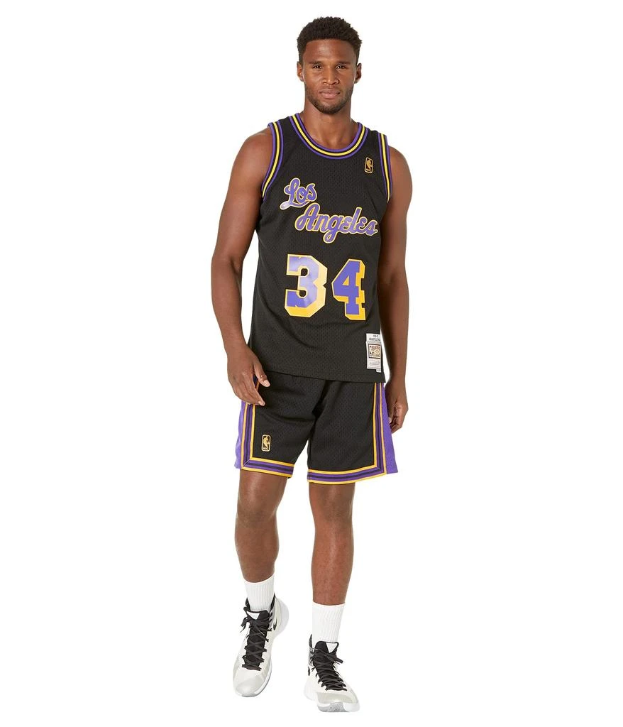 商品Mitchell and Ness|NBA Reload Swingman Jersey Lakers 1996 Shaquille O'Neal,价格¥842,第4张图片详细描述