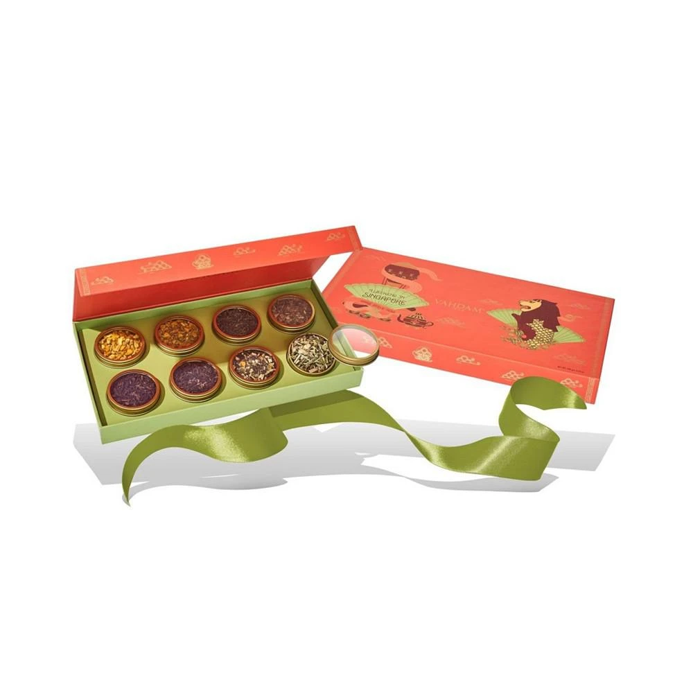 商品Vahdam Teas|Weekend in Singapore Gift Set - 8 Loose Leaf Teas,价格¥298,第3张图片详细描述