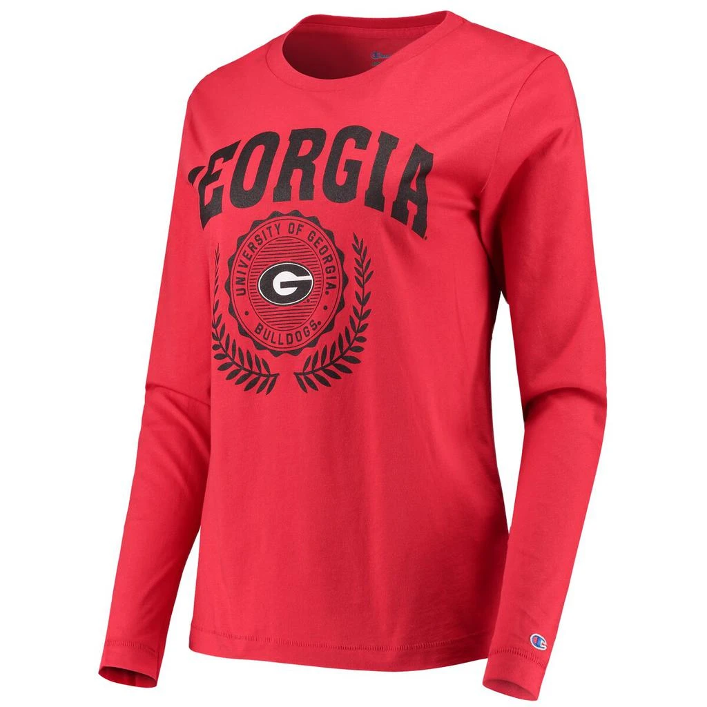 商品CHAMPION|Champion Georgia University Laurels Long Sleeve T-Shirt - Women's,价格¥301,第1张图片