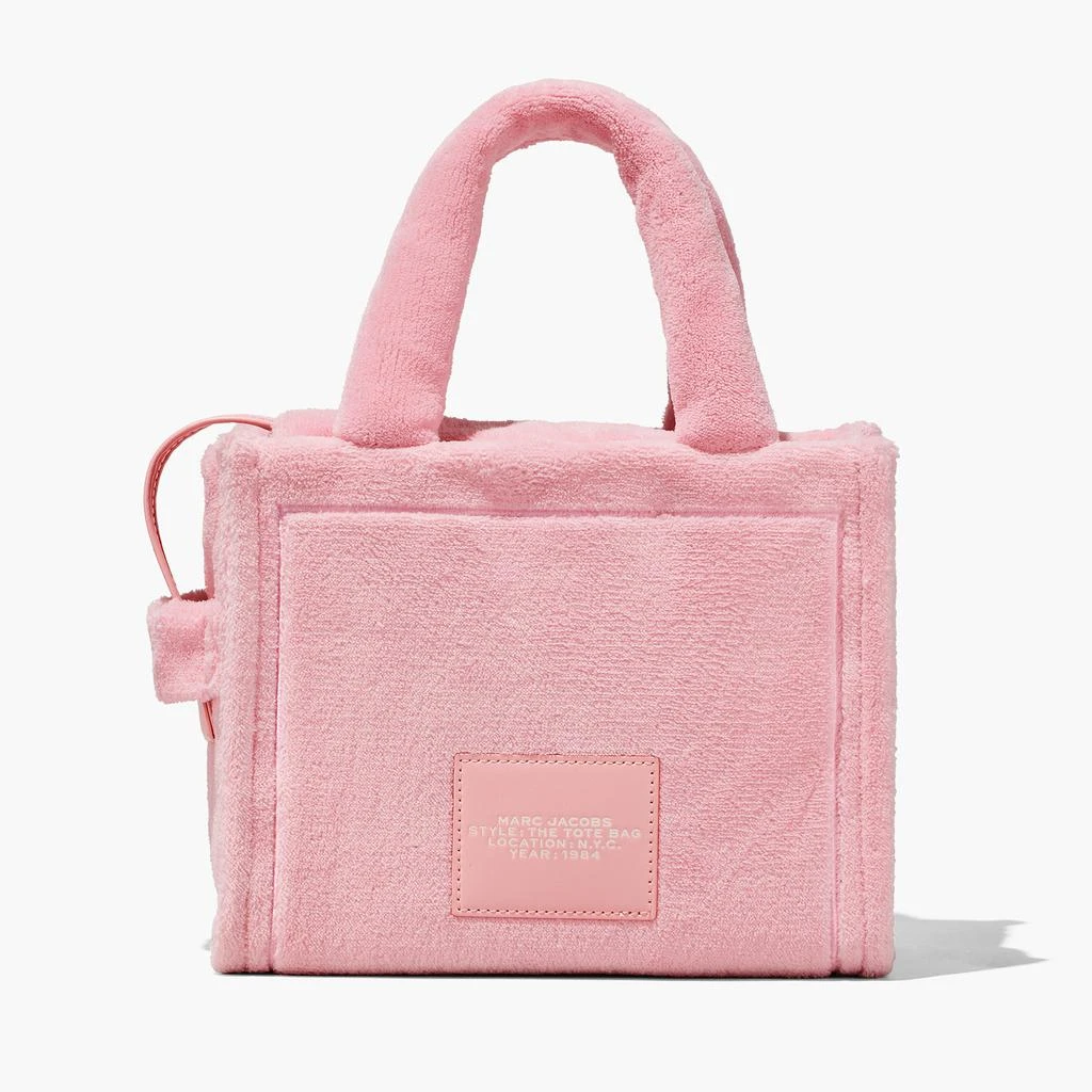 商品Marc Jacobs|Marc Jacobs Women's The Mini Tote Bag Terry - White,价格¥1429,第3张图片详细描述