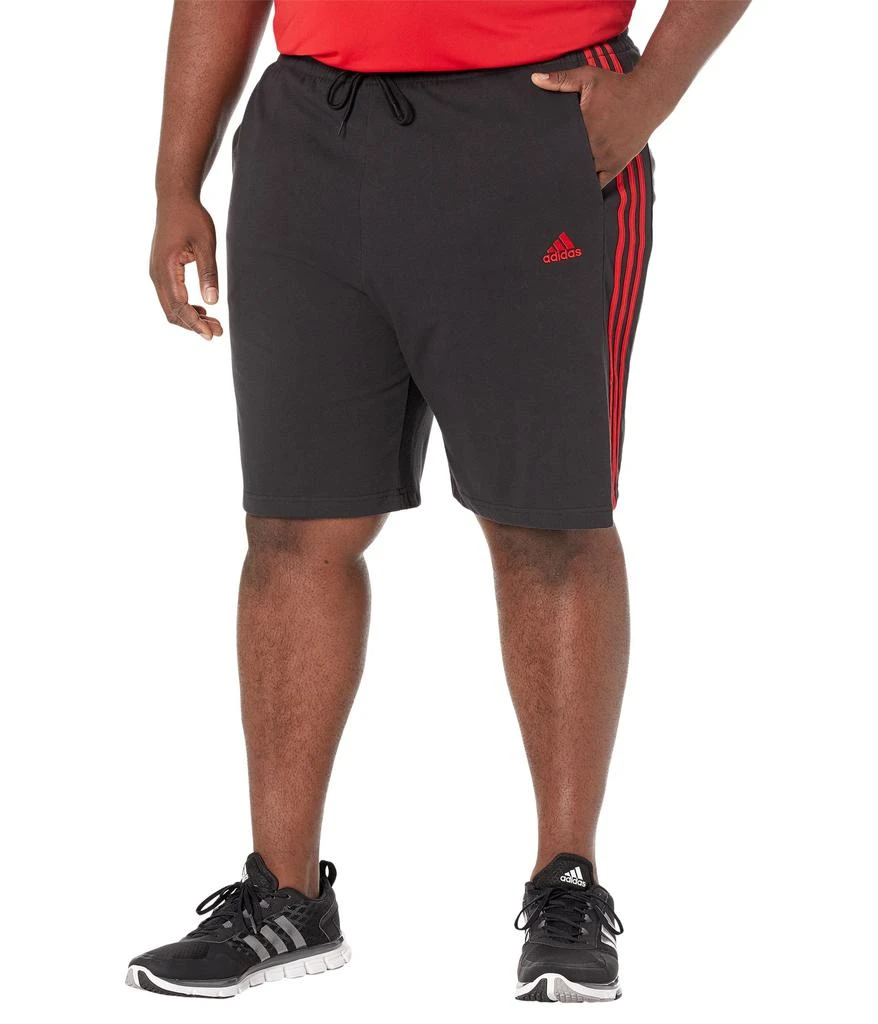 商品Adidas|Big & Tall Essentials 3-Stripes Single Jersey Shorts,价格¥192,第1张图片