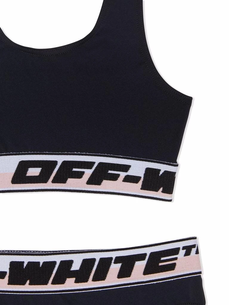 商品Off-White|Off-White Kids Black Logo Band Bikini,价格¥904,第3张图片详细描述