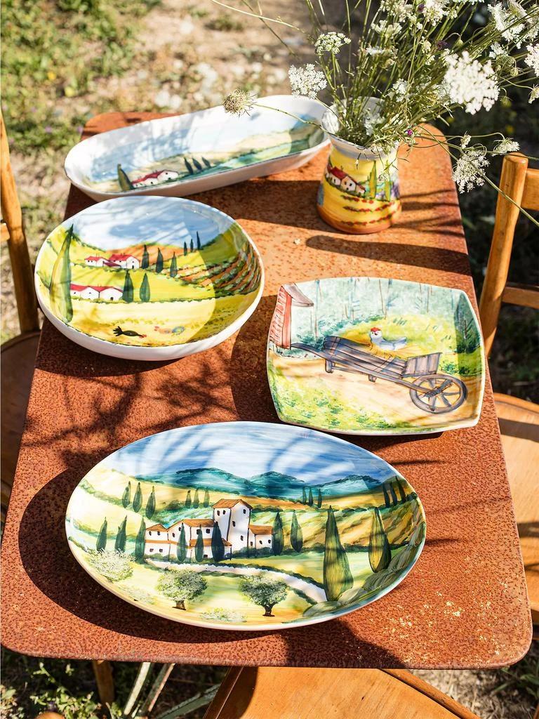 商品Vietri|Terra Toscana Shallow Bowl,价格¥1564,第2张图片详细描述