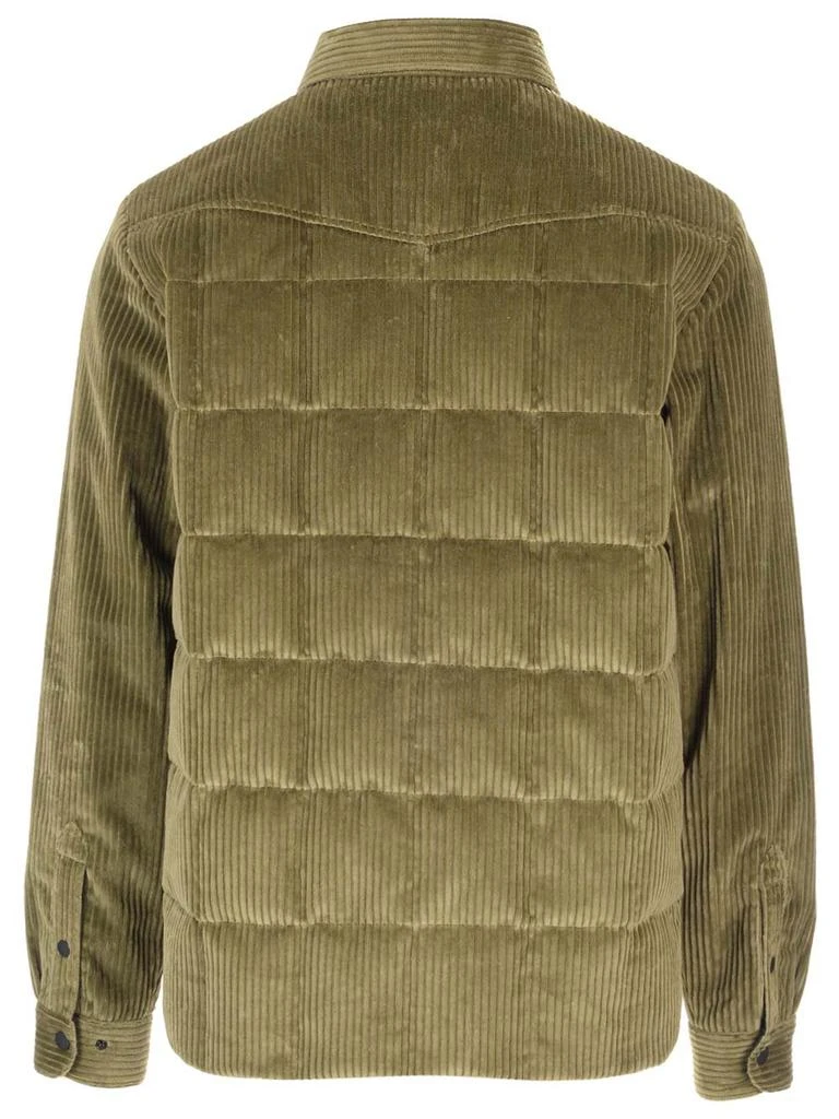 商品Moncler|Moncler Grenoble Buttoned Long-Sleeved Padded Jacket,价格¥6652,第2张图片详细描述
