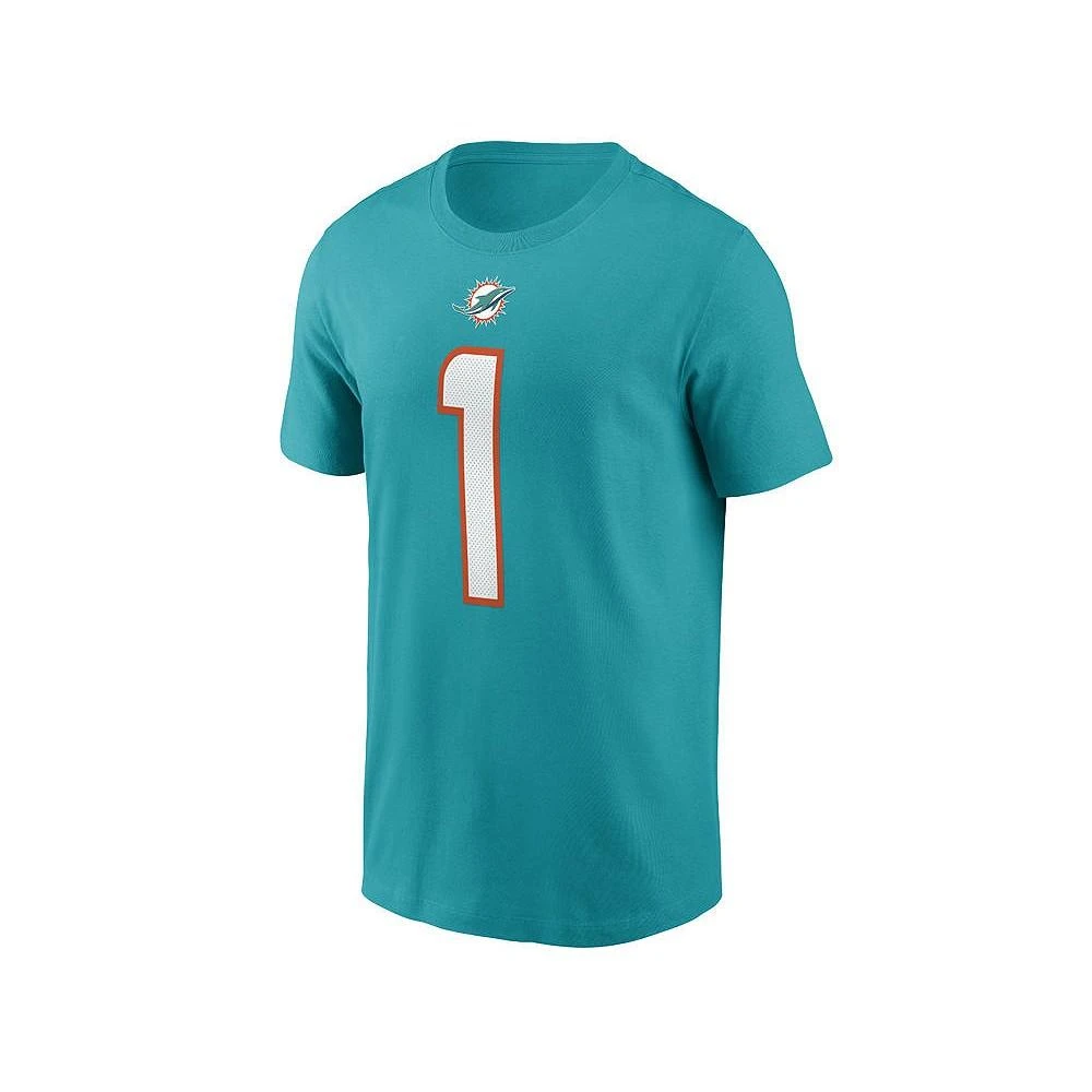 商品NIKE|Miami Dolphins Men's Pride Name and Number Wordmark 3.0 Player T-shirt Tua Tagovailoa,价格¥300,第2张图片详细描述