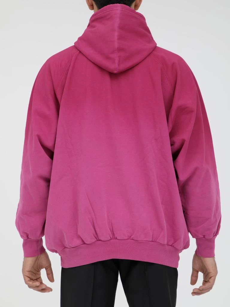 商品Balenciaga|Fuchsia hoodie with logo,价格¥3754,第4张图片详细描述