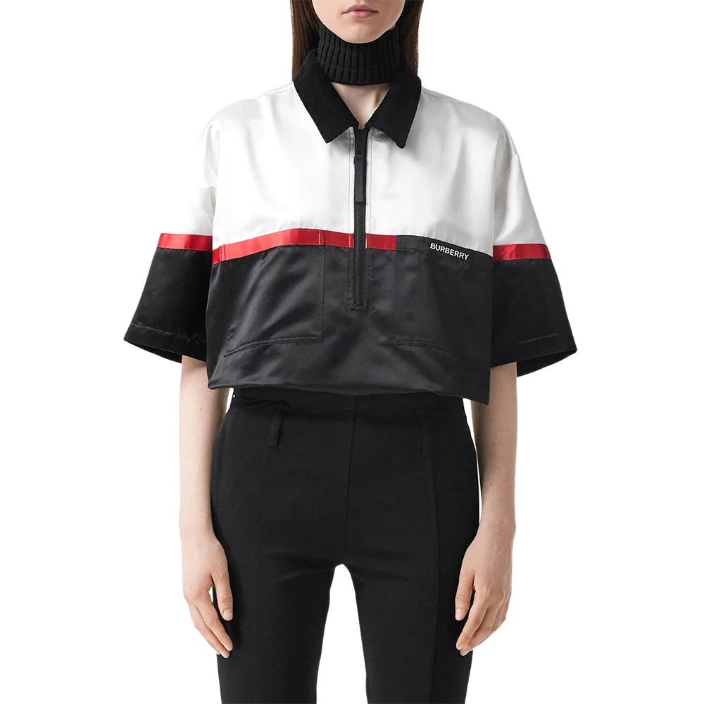 BURBERRY 拼色女士衬衫 4566933 商品