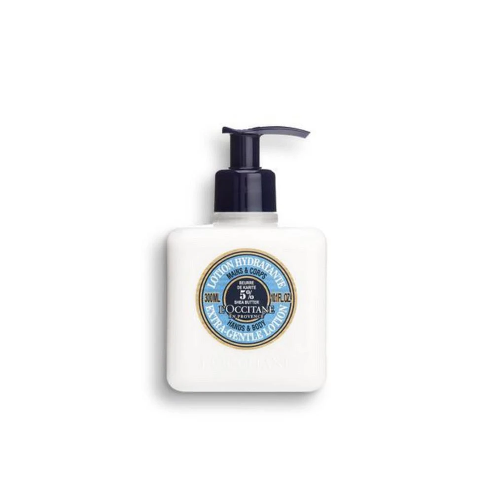 商品L'Occitane|Extra-Gentle 5% Shea Butter Hand & Body Lotion, 10.1 fl. oz.,价格¥240,第2张图片详细描述