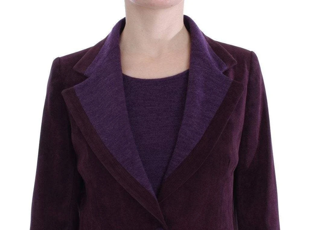 商品BENCIVENGA|BENCIVENGA  Purple Wool Suit T-Shirt Set,价格¥3227,第2张图片详细描述