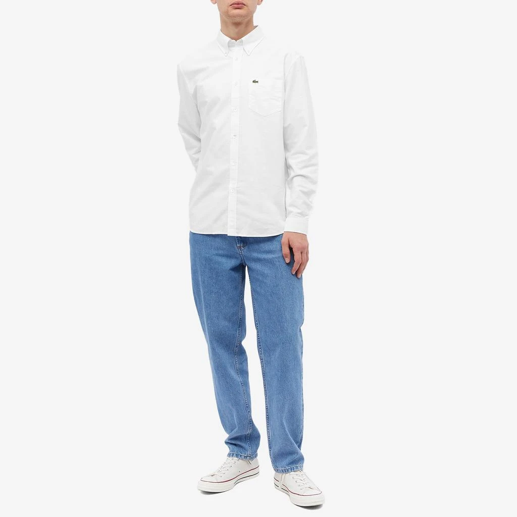 商品Lacoste|Lacoste Button Down Oxford Shirt,价格¥601,第4张图片详细描述