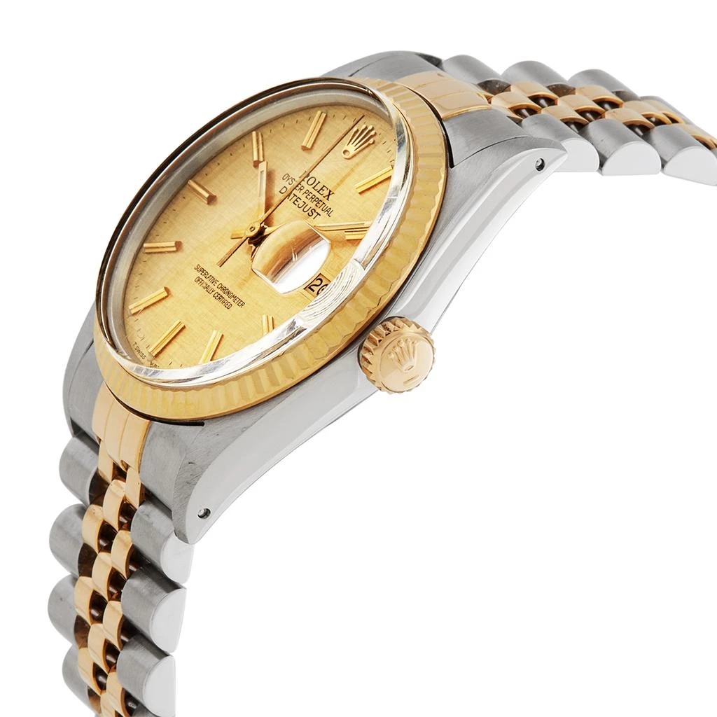商品[二手商品] Rolex|Pre-owned Rolex Datejust Automatic Chronometer Champagne Dial Men's Watch 16013 CDJ,价格¥37174,第2张图片详细描述