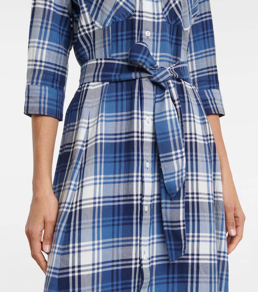 商品Ralph Lauren|格纹法兰绒衬衫式连衣裙,价格¥1603,第7张图片详细描述