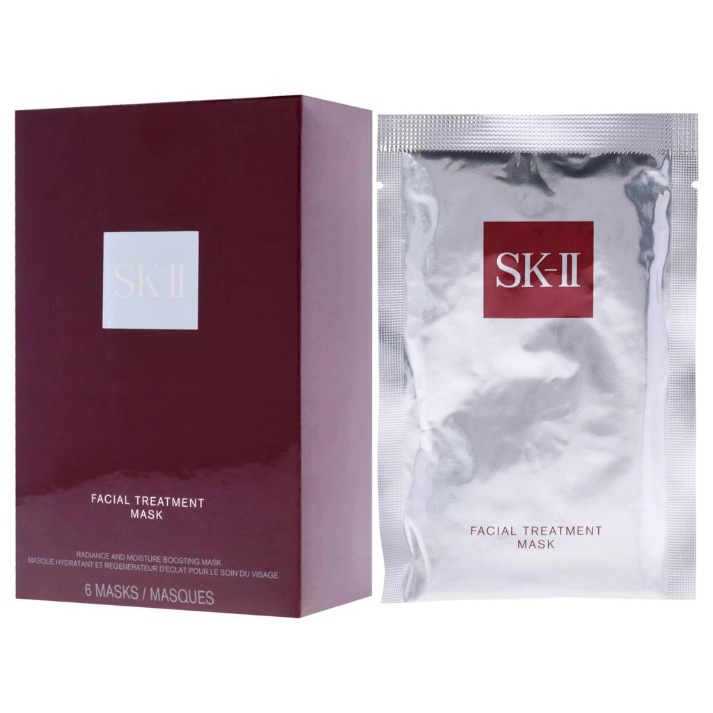 商品SK-II|Facial Treatment Mask by  for Unisex - 6 Pc Mask,价格¥710,第4张图片详细描述
