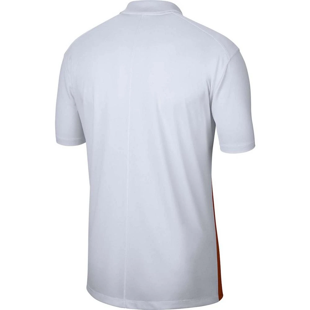 商品NIKE|Men's Big and Tall White-Texas Orange Texas Longhorns Color Block Victory Performance Polo,价格¥458,第2张图片详细描述