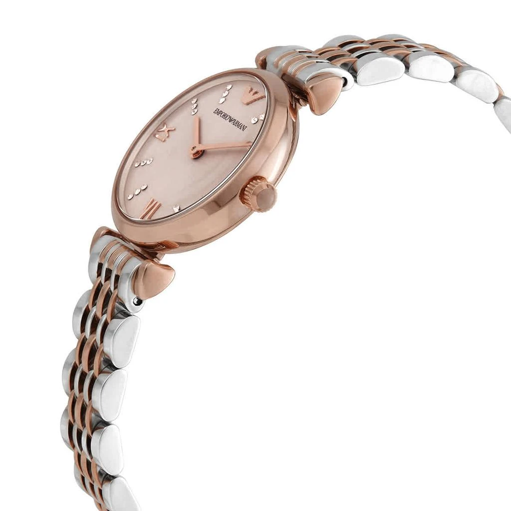商品Emporio Armani|石英粉红色表盘女士手表 AR11223,价格¥1427,第2张图片详细描述