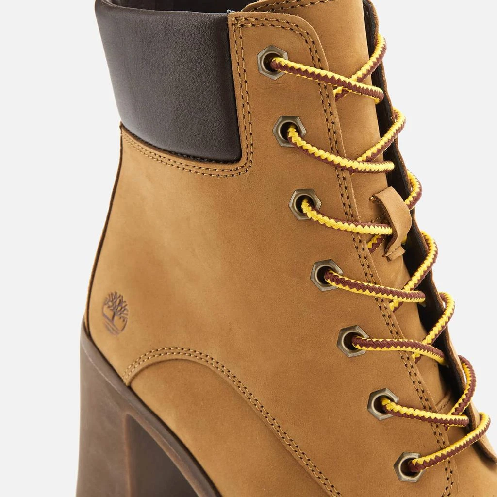 商品Timberland|Timberland Women's Allington 6 Inch Lace up Boots - Wheat Nubuck,价格¥684,第4张图片详细描述