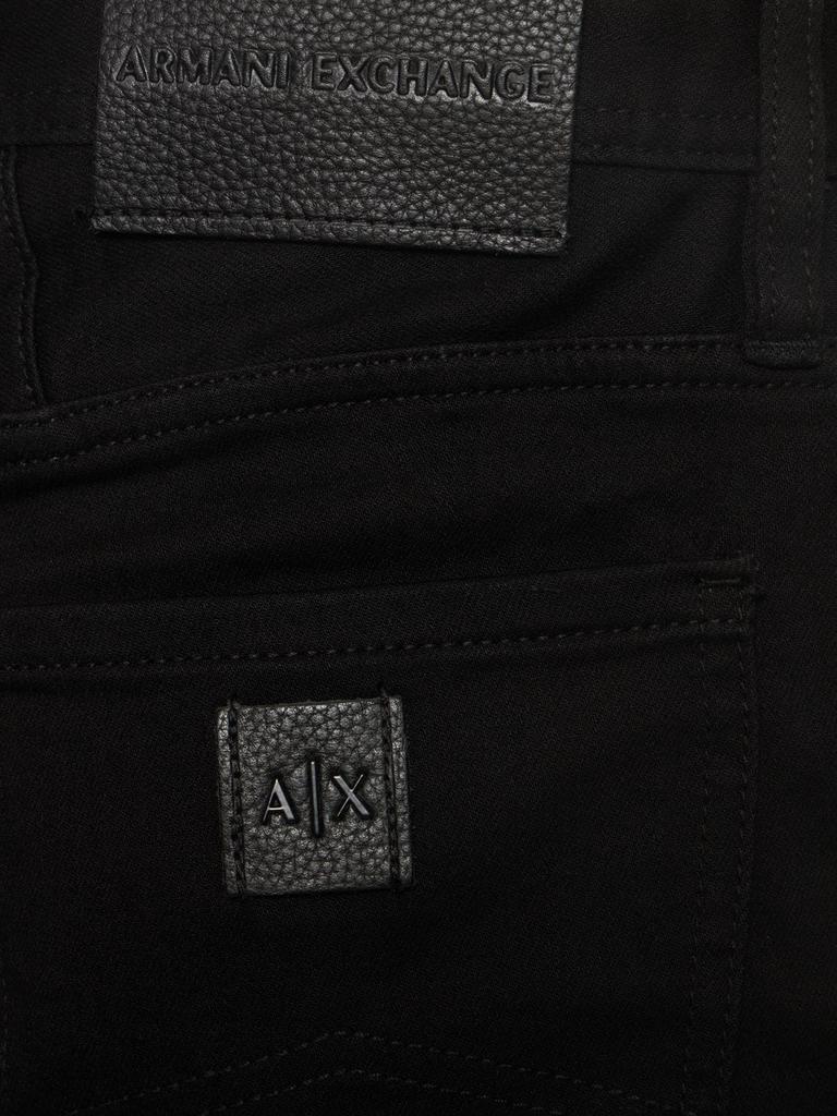 商品Armani Exchange|Smile Capsule Slim Cotton Denim Jeans,价格¥968,第1张图片