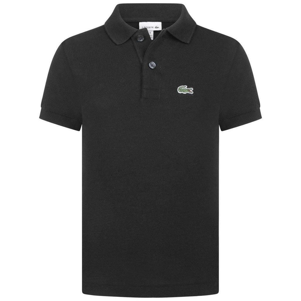 Lacoste Black, Navy, Red, Pink, White, Grey, Green  Boys Cotton Pique Polo Top商品第4张图片规格展示