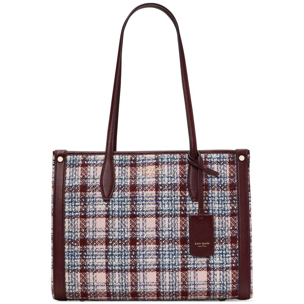 商品Kate Spade|Market Tweed Fabric Medium Tote,价格¥1319,第1张图片