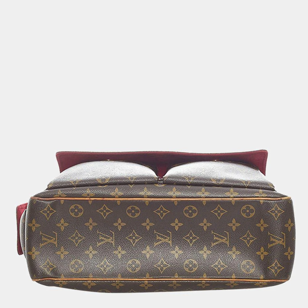 商品[二手商品] Louis Vuitton|Louis Vuitton Brown Monogram Canvas Multipli Cite Tote Bag ,价格¥8522,第4张图片详细描述