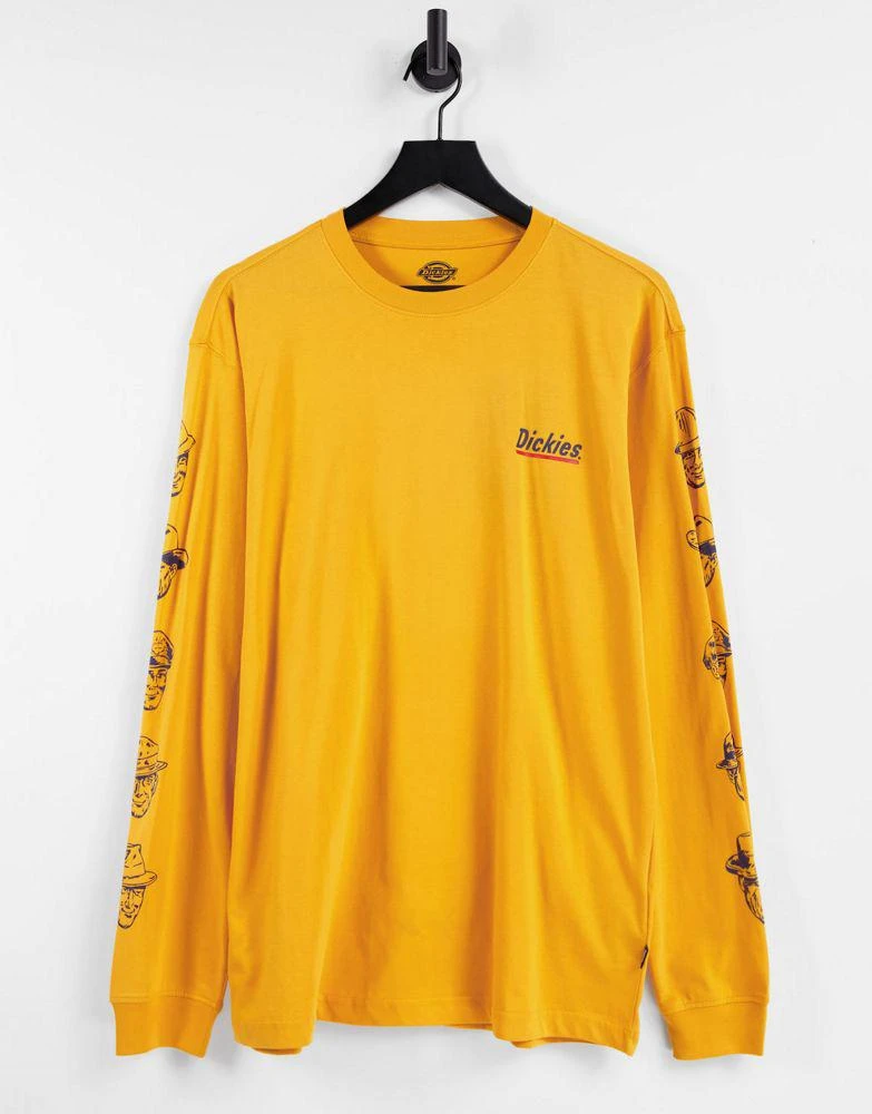 商品DICKIES|Dickies Federal Dam long sleeve t-shirt in orange,价格¥170,第1张图片